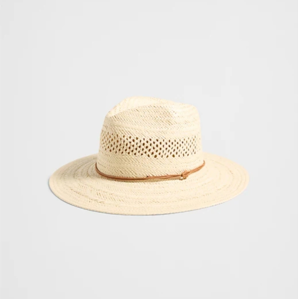 Banana Republic Cream Straw Hat